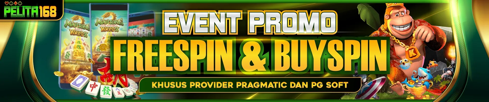 EVENT PROMO BONUS KEMENANGAN FREESPIN 30% & BUYSPIN 20%
